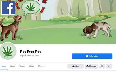 Pot Free Pet Facebook